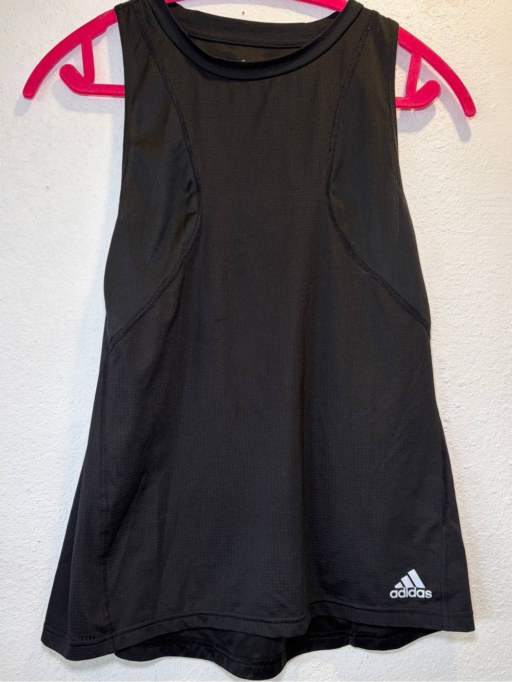 adidas Black Performance Sleeveless Tank